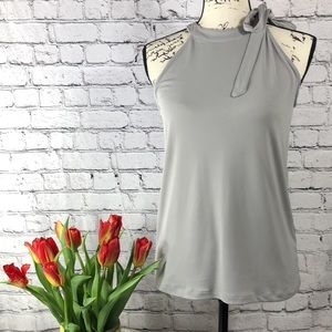 BANANA REPUBLIC Sleeveless Top w/Shoulder Tie